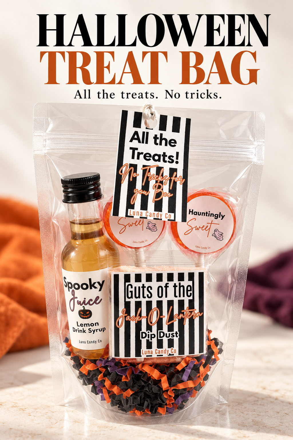 Halloween Treat Bag Ideas: 4 Easy Boo Gifts and Party Favors
