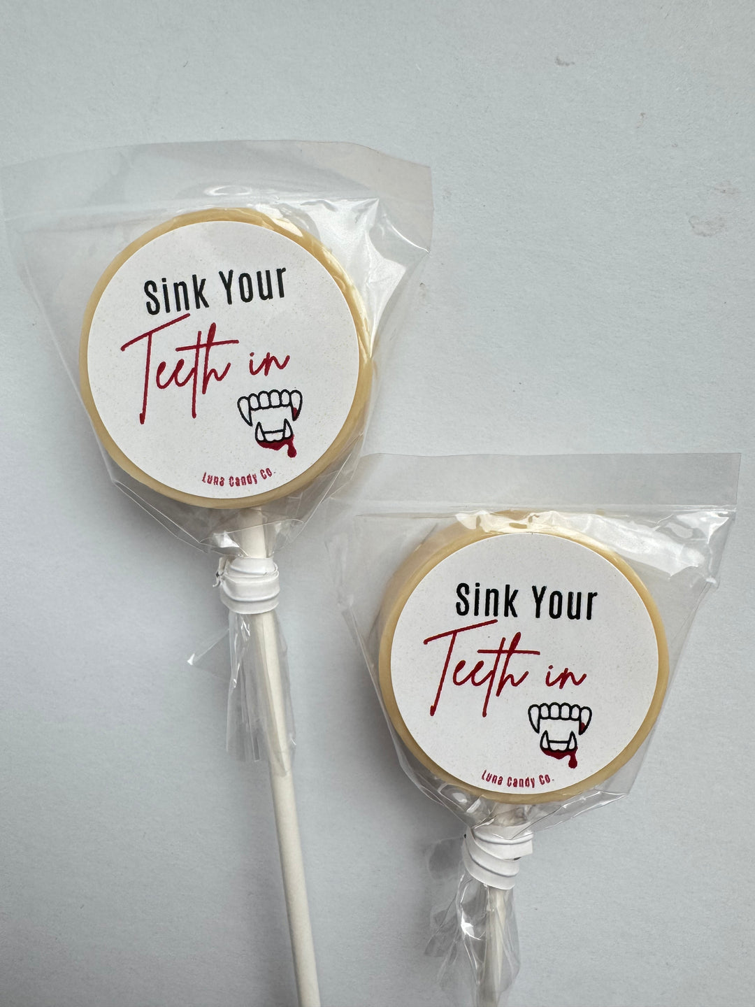 Vampire Halloween Candy Gift Bag – Sink Your Teeth In