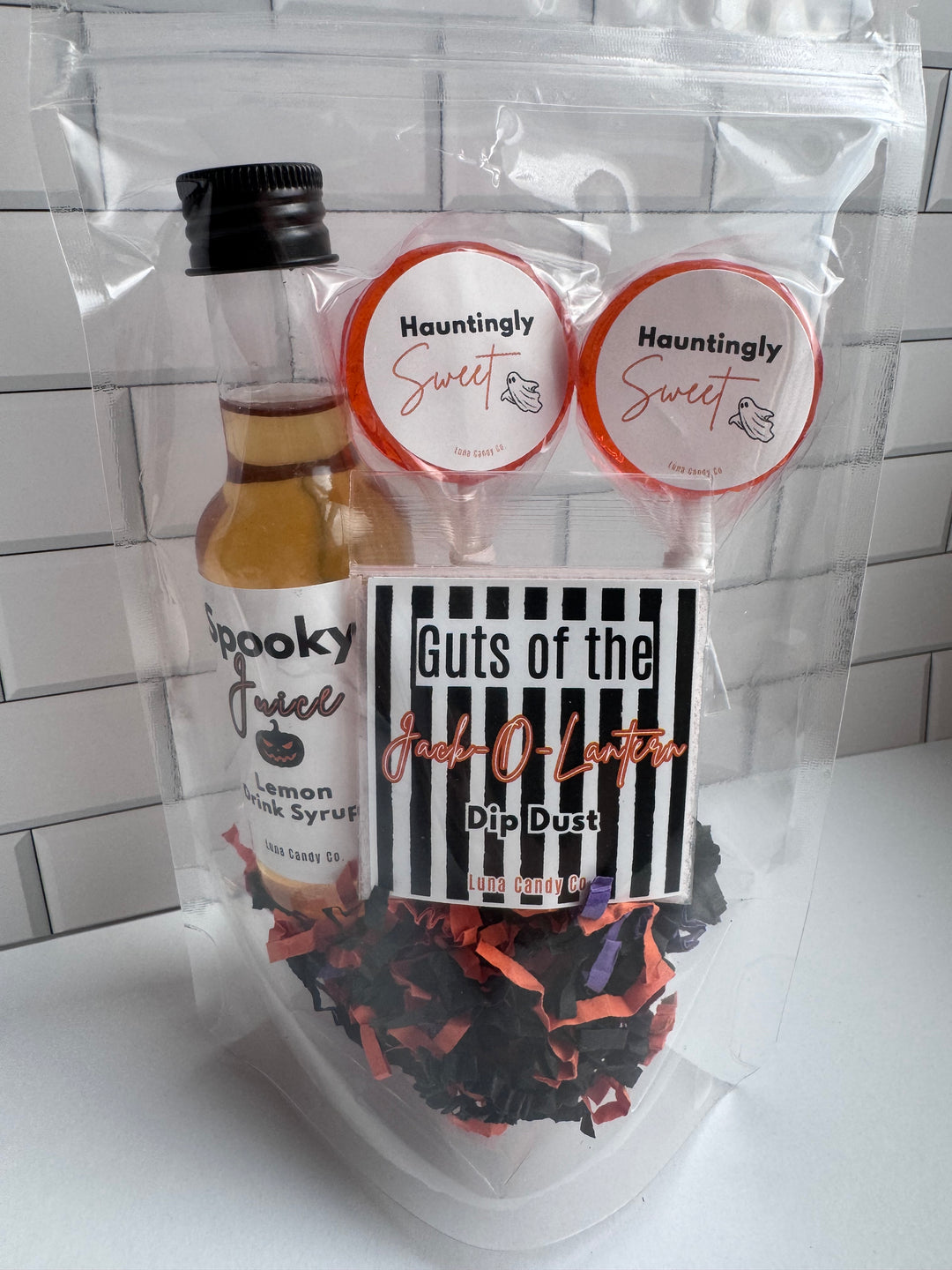 Halloween Boo Gift Bag with Candy – Hauntingly Sweet
