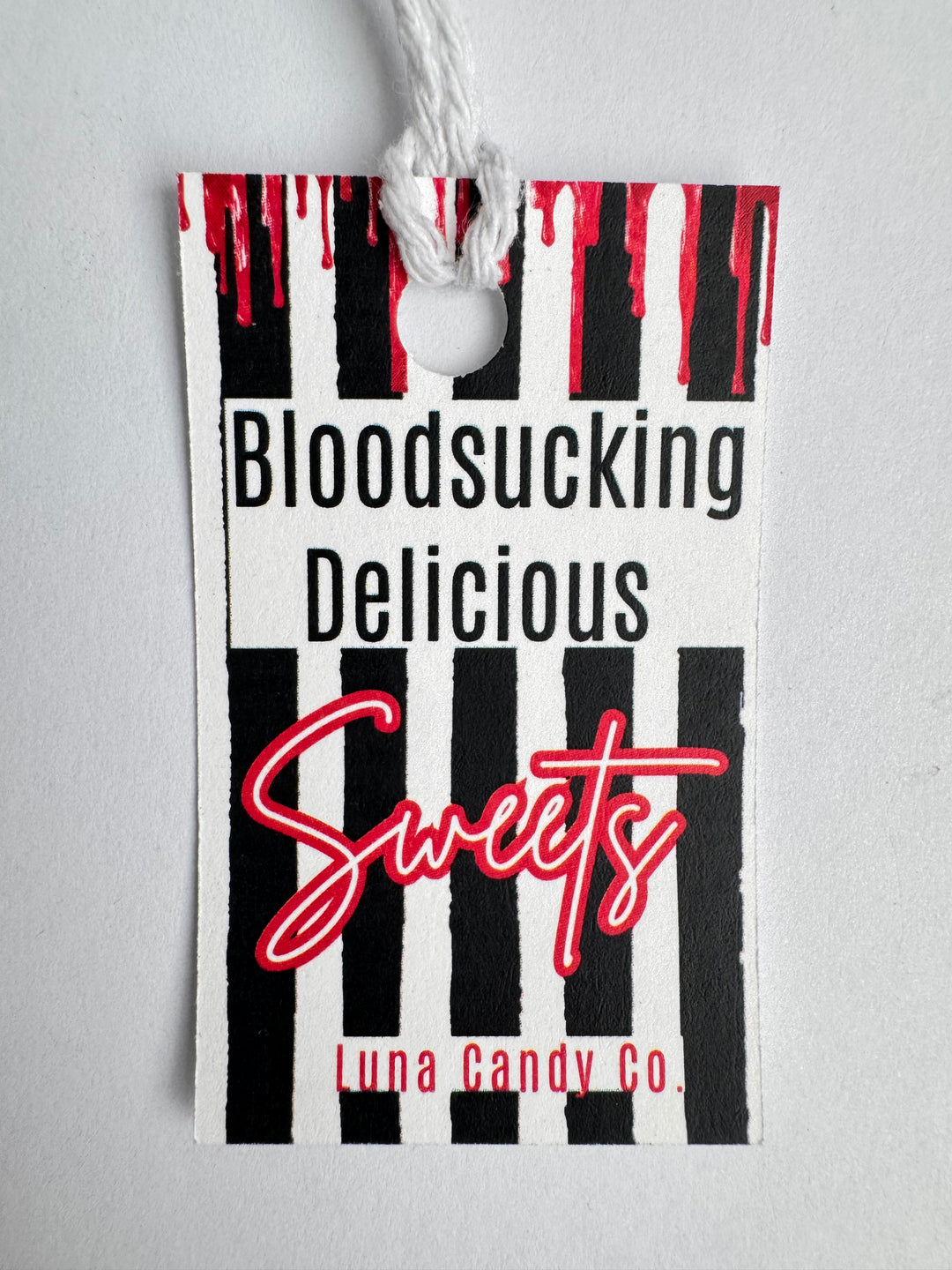 Vampire Halloween Candy Gift Bag – Sink Your Teeth In