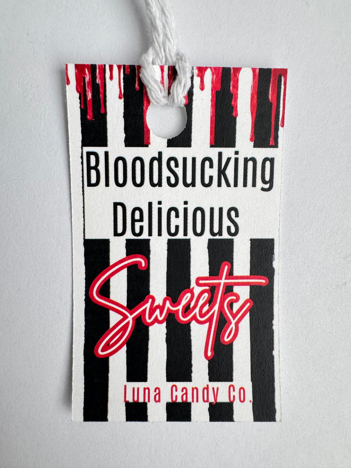 Vampire Halloween Candy Gift Bag – Sink Your Teeth In