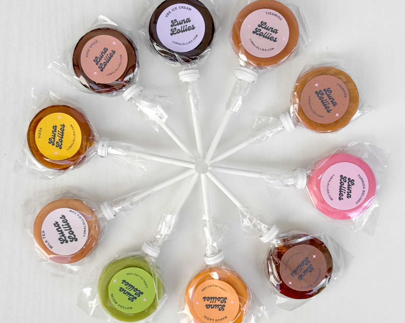 Pick 6 Gourmet Lollipops - Classic Flavors