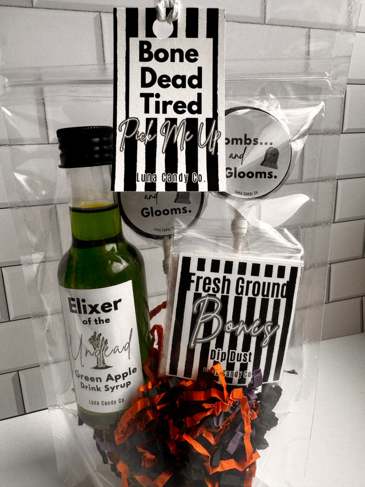 Halloween Care Package with Candy – Bone Dead Tired