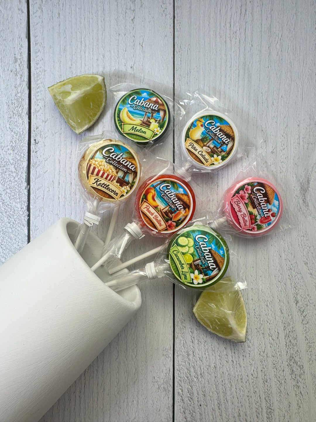 Cabana Collection Summer Lollipops — 6 Pack