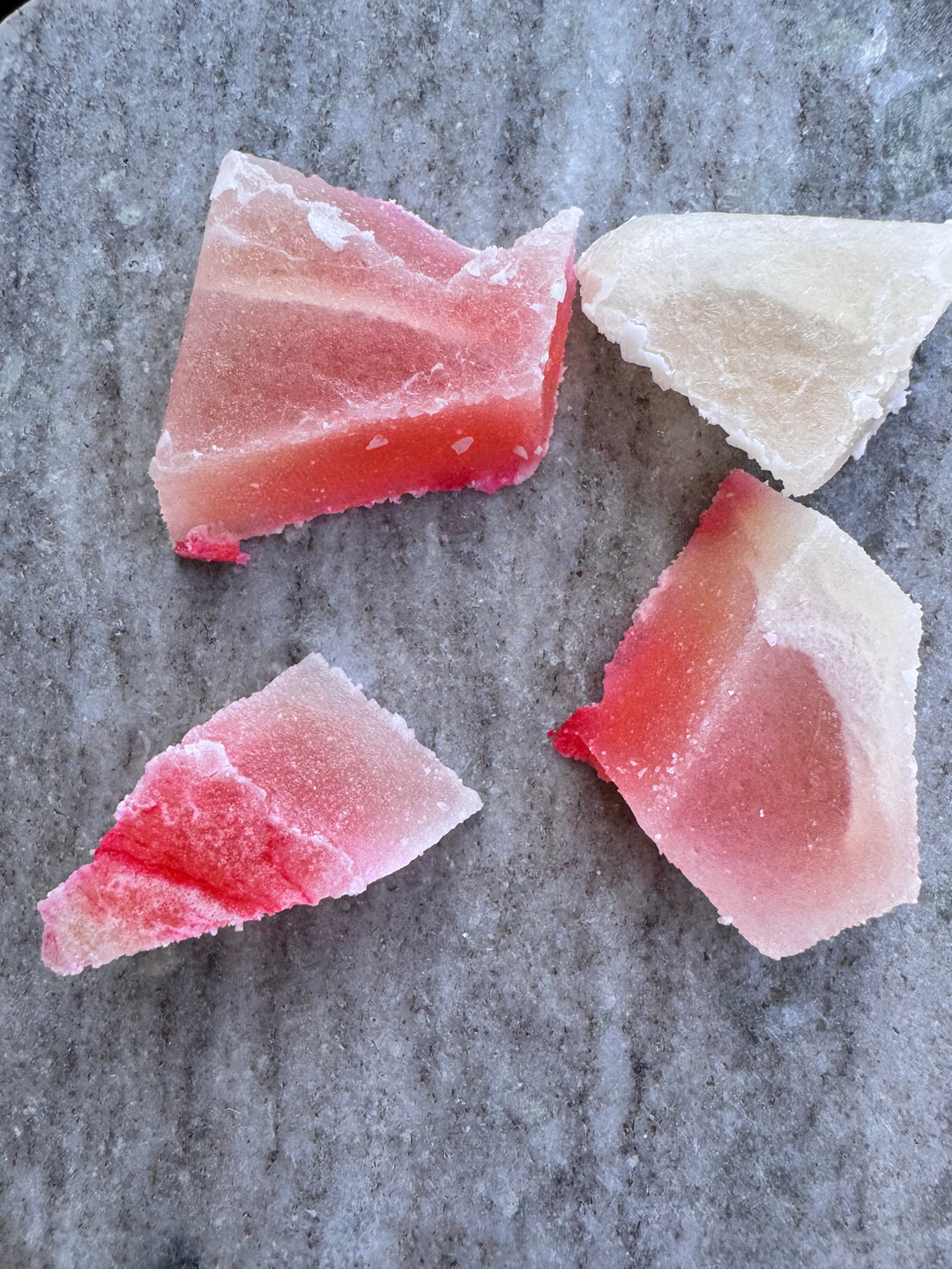 Small Batch Lychee Kohakutou – Hand-Cut Crystal Candy